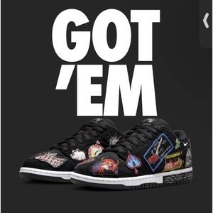 Nike dunk low sb neckface